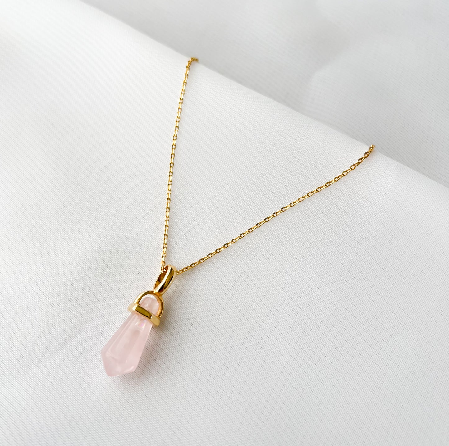 Colar Pedra Natural Dreamer Banho Ouro 18k