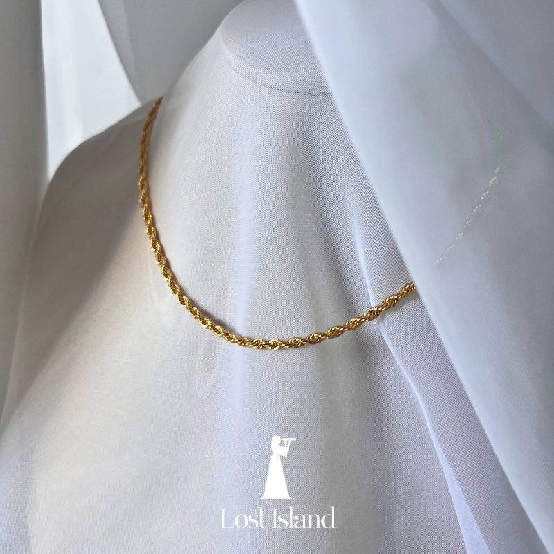 Chocker Helena Banho Ouro 18k