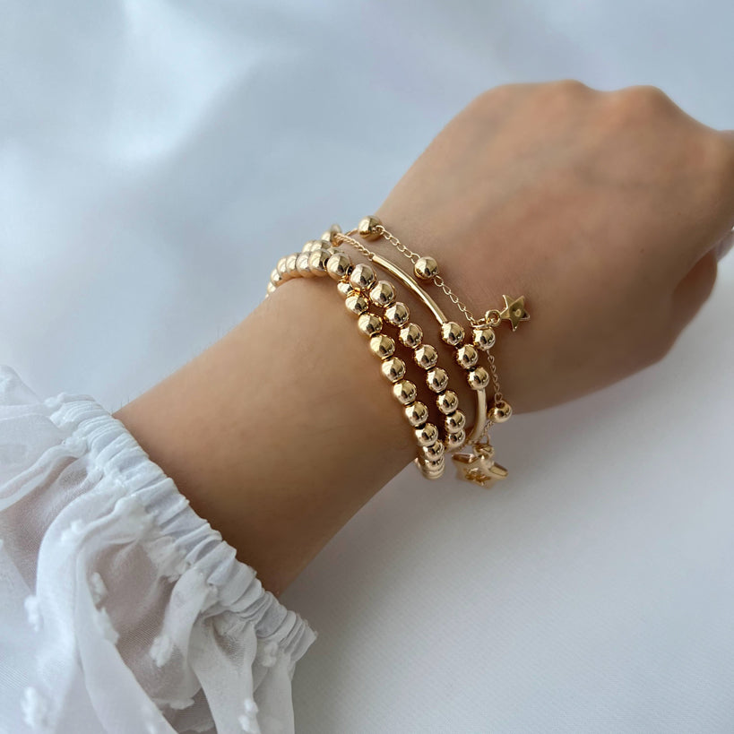 Pulseira Star e Show Banho Ouro 18k