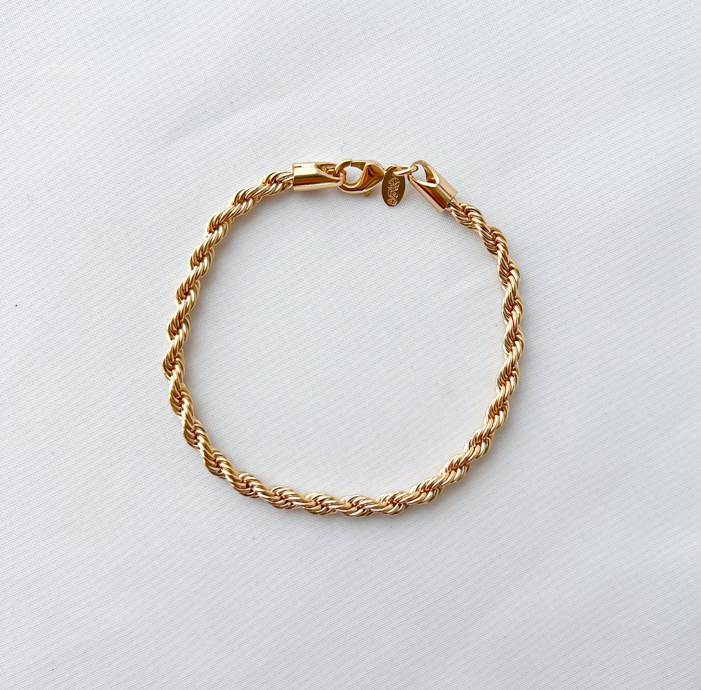 Pulseira Cordão Baiano Banho Ouro 18k