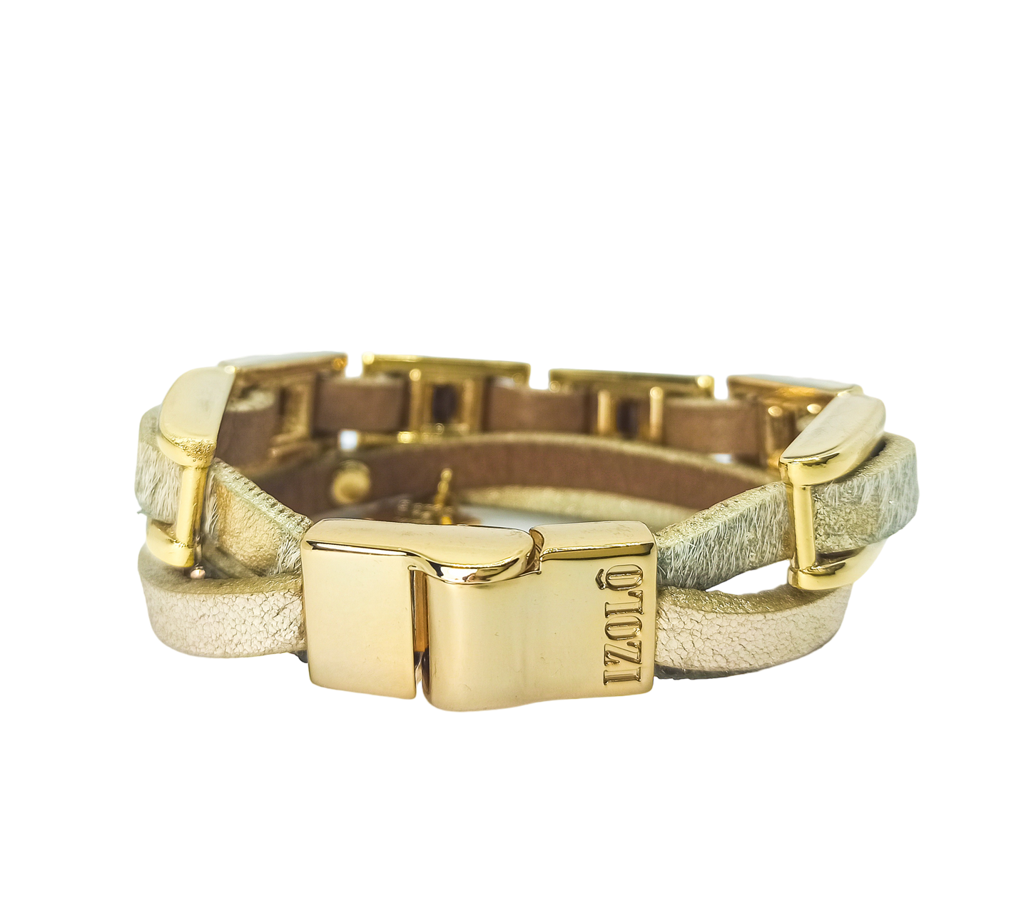 Pulseira de Couro Trio Margot
