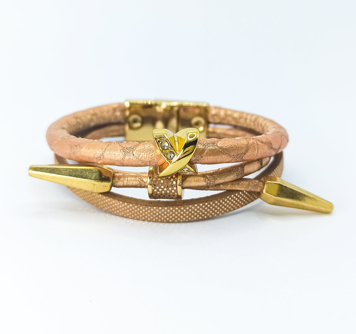 Pulseira Couro Trio Anne