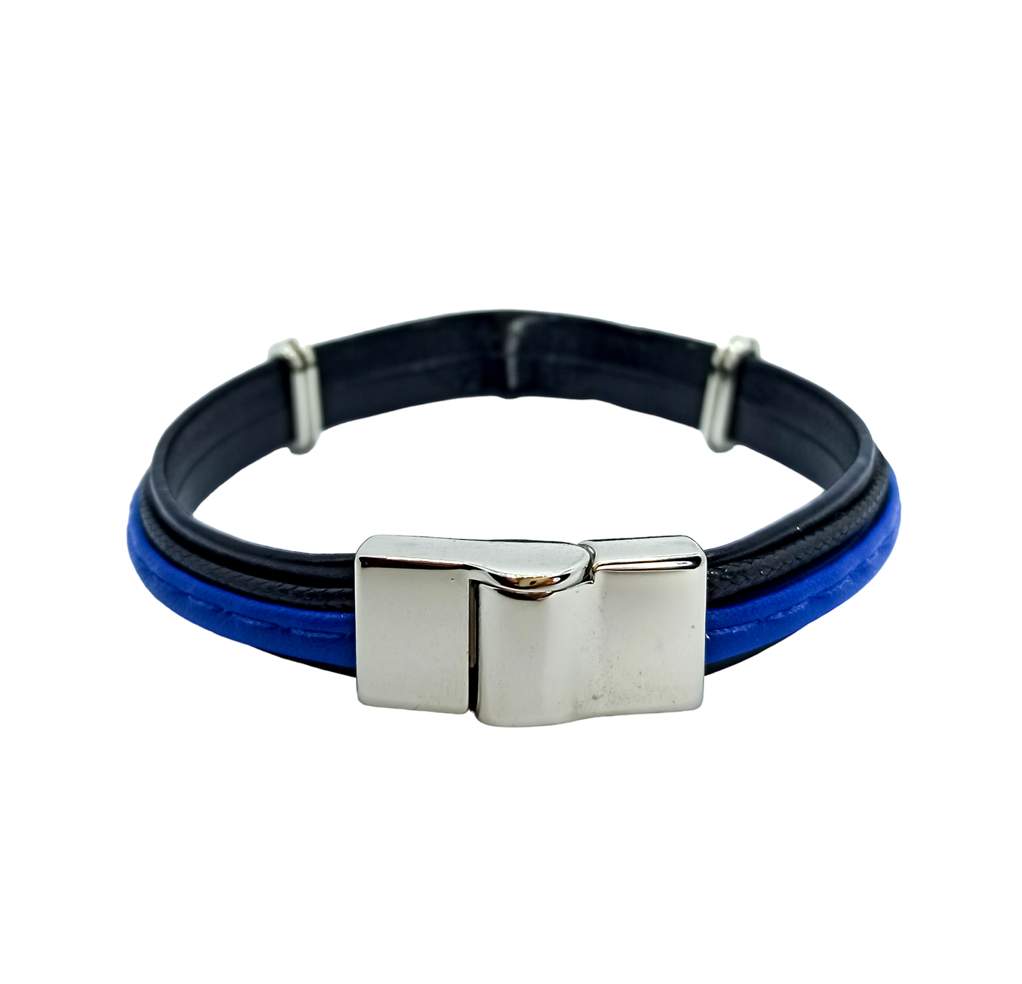 Pulseira Blue Cross Metal