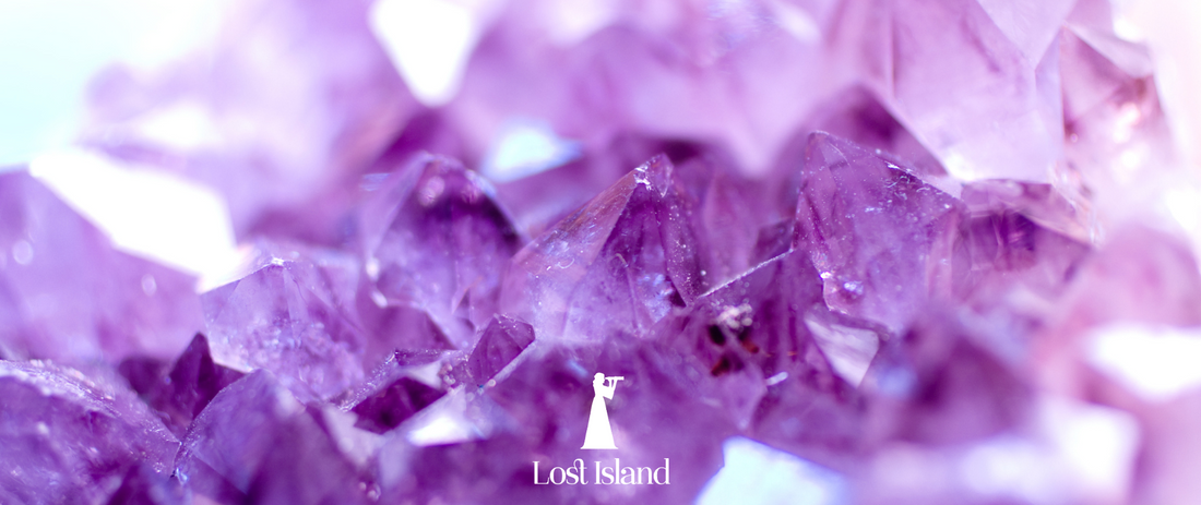 Pedra Natural Ametista: Coloração Púrpura Única e Bela