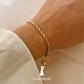 Pulseira Cordão Baiano Banho Ouro 18k