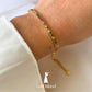 Pulseira Mini Riviera Colorido Banho Ouro 18k