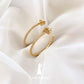 Brinco Argola Mary Banho Ouro 18k