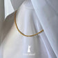Chocker Helena Banho Ouro 18k