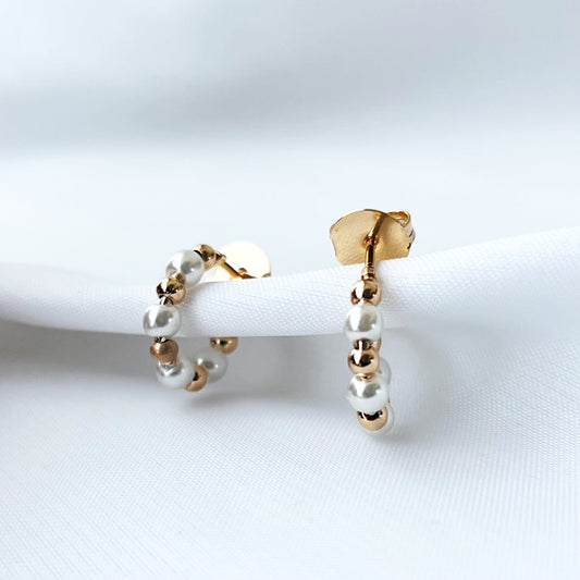 Brinco Ayala Banhado a Ouro 18k