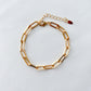 Pulseira Elo Cartier Banho Ouro 18k