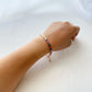 Pulseira Fita com Riviera Colorida Banho Ouro 18k