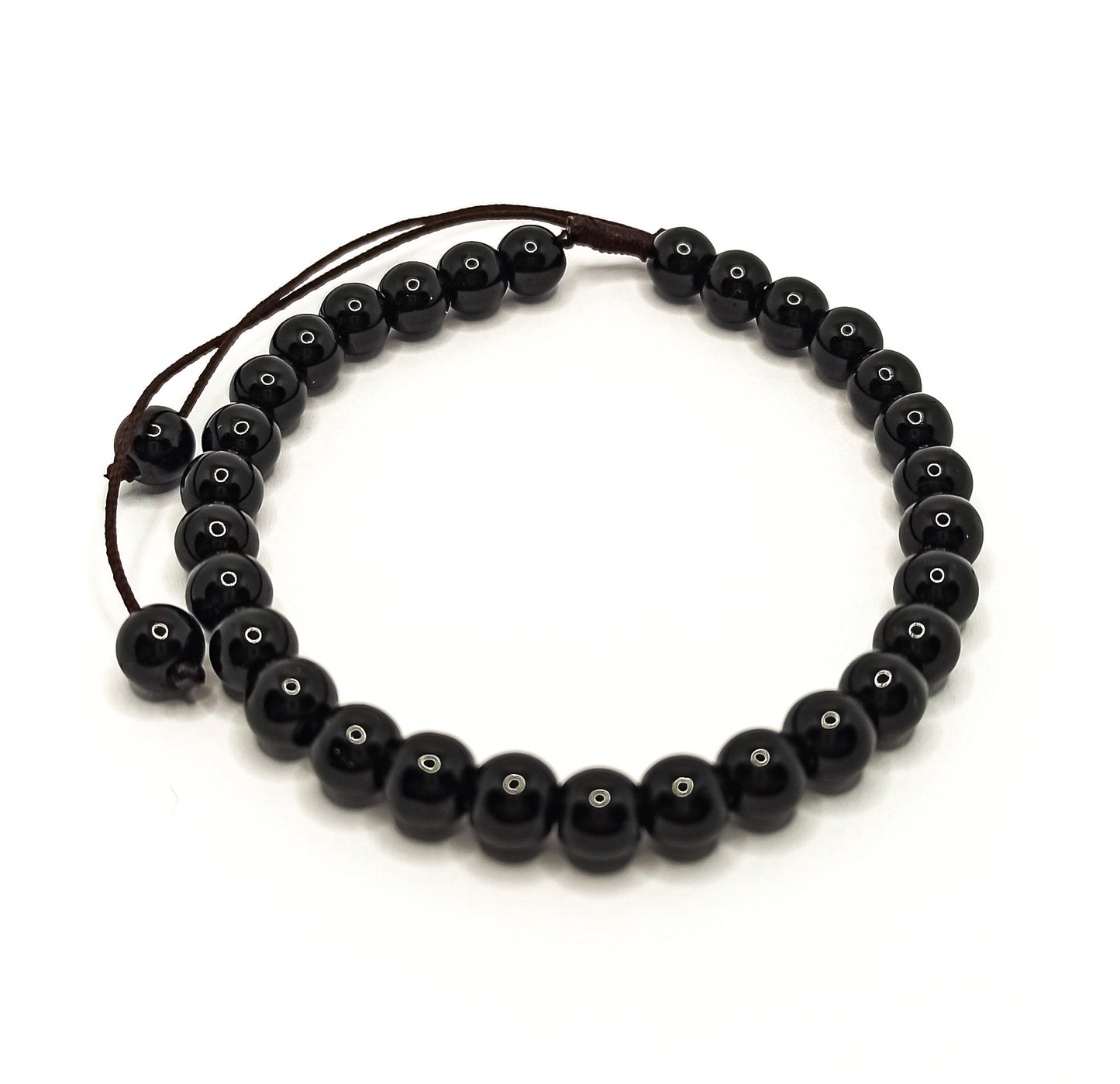 Pulseira Black Ball Porcelana